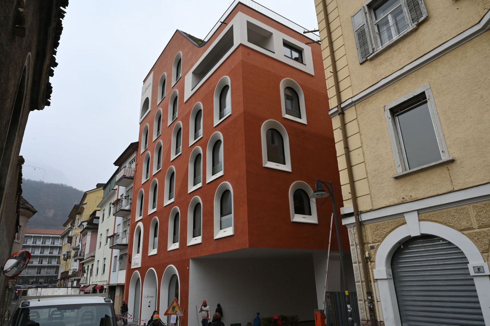 External insulation · Hotel Briosa, Bolzano